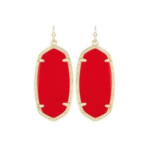 Kendra Scott Red Elle Earrings